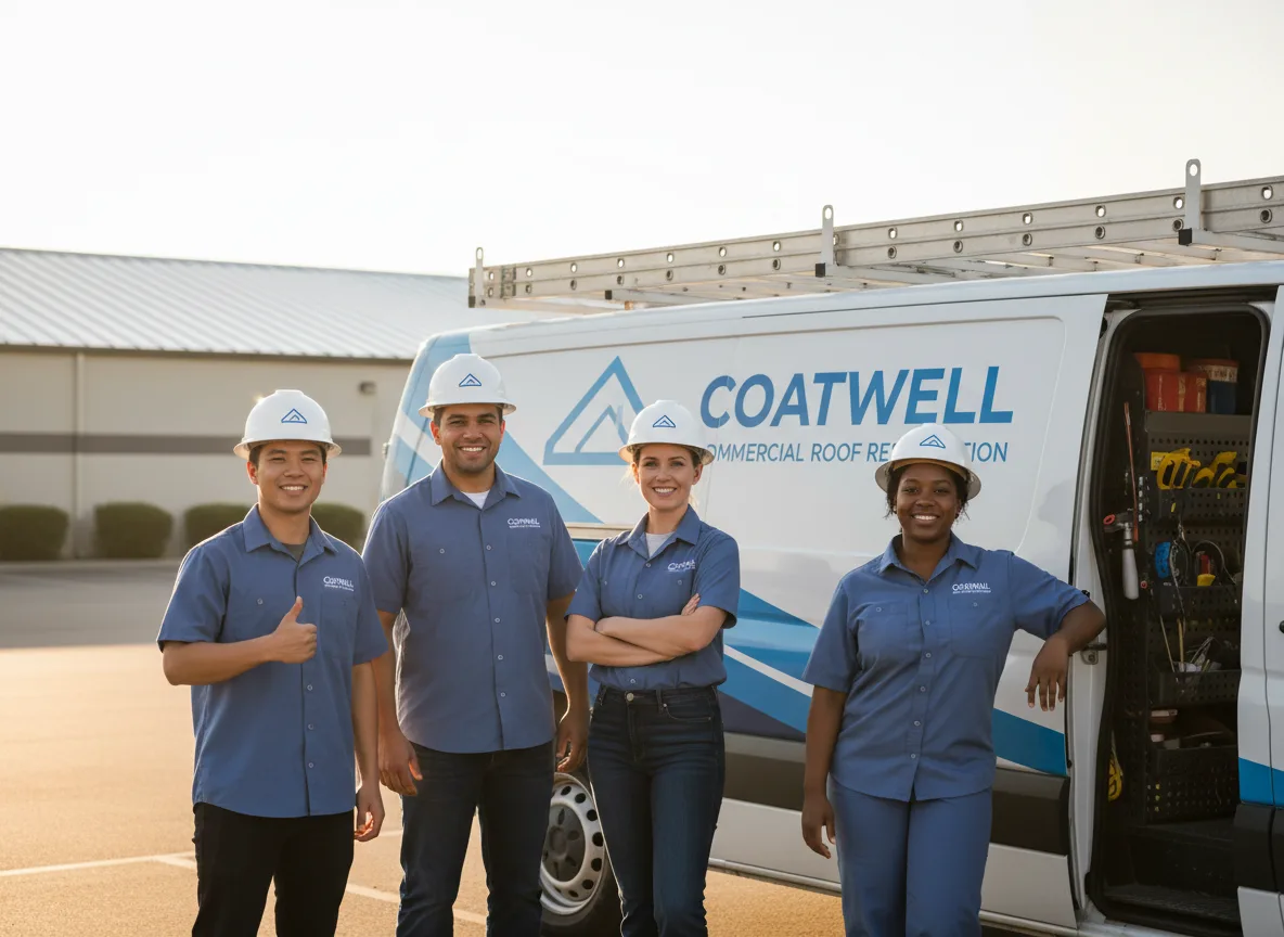 Commercial roof coating company in Golf, IL